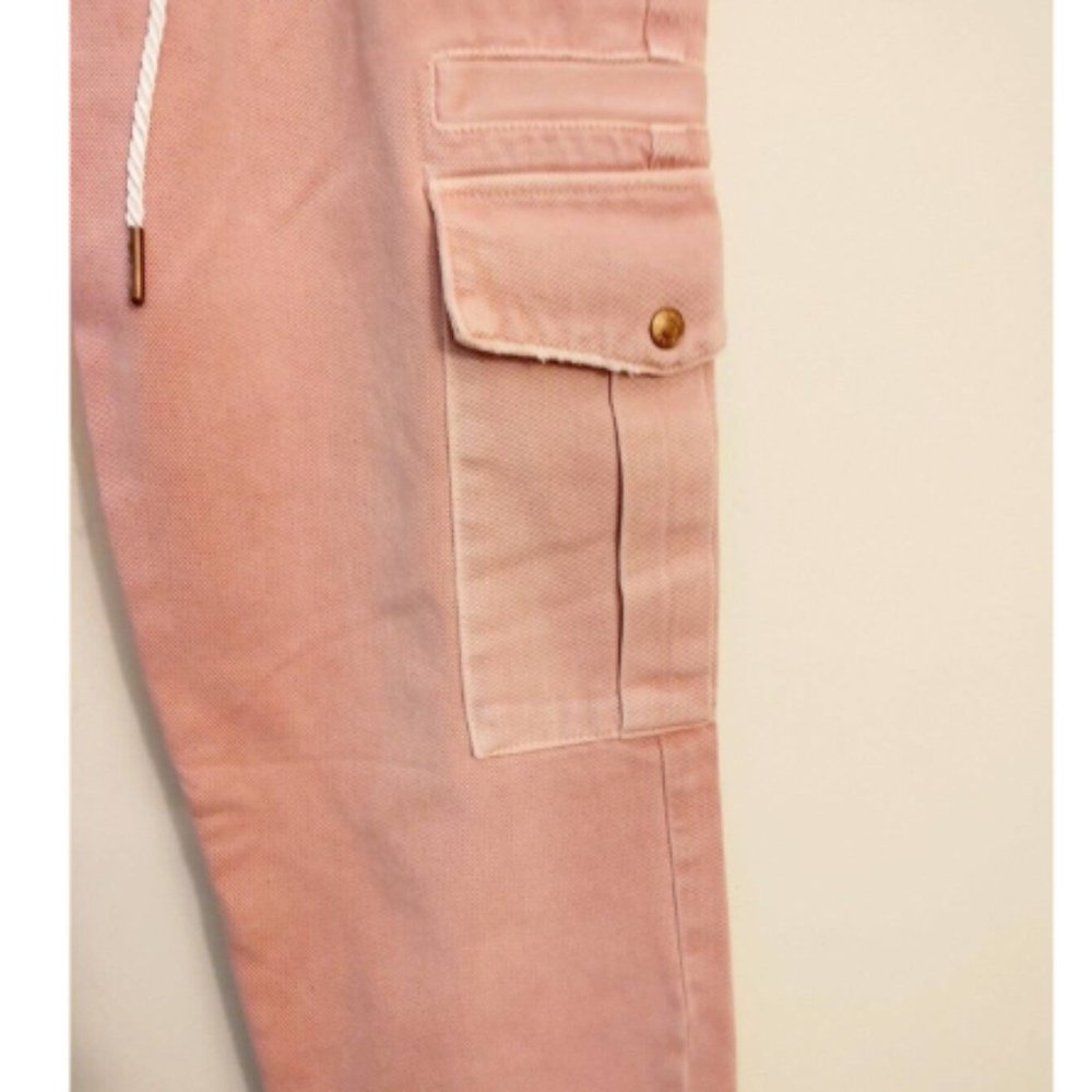 SER.O.YA Veronica Jean Joggers in Vintage Blush Pink - Picture 4 of 11